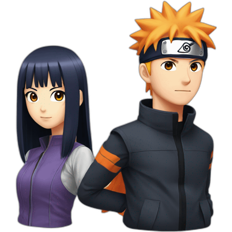 Naruto and hinata emoji