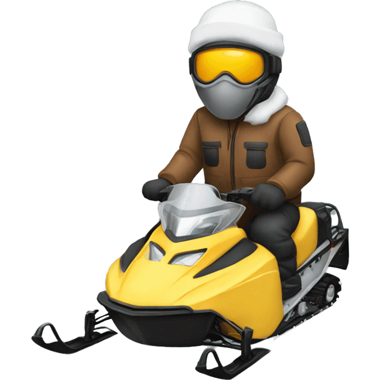 Snowmobile emoji