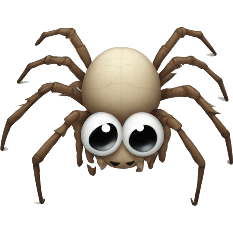 detailed creepy Spider  emoji