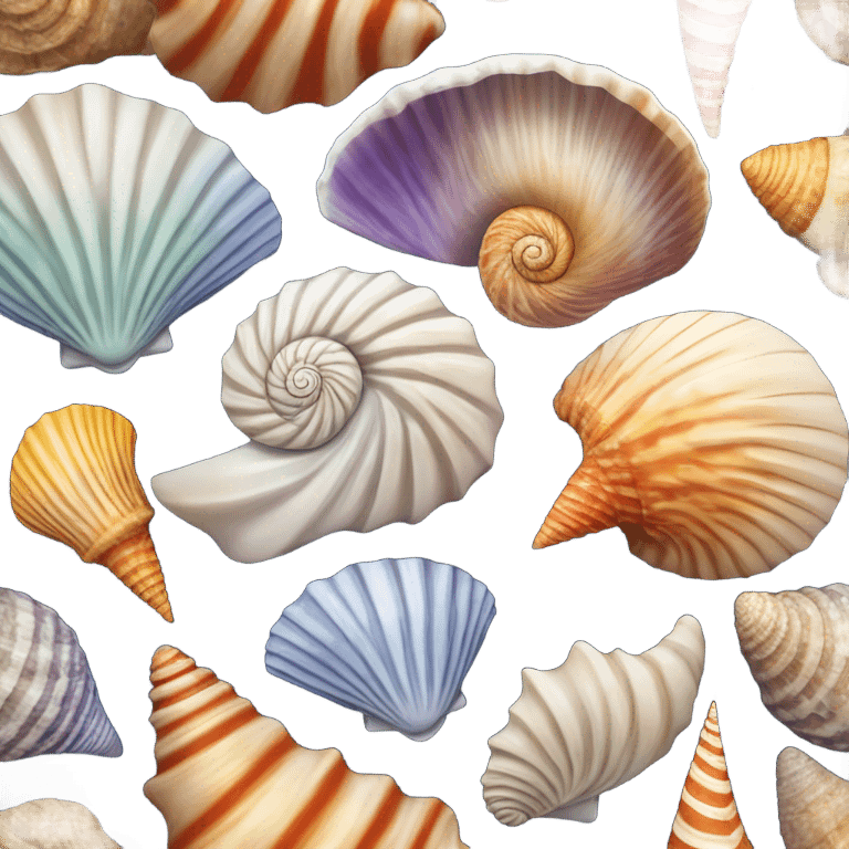 Seashells emoji