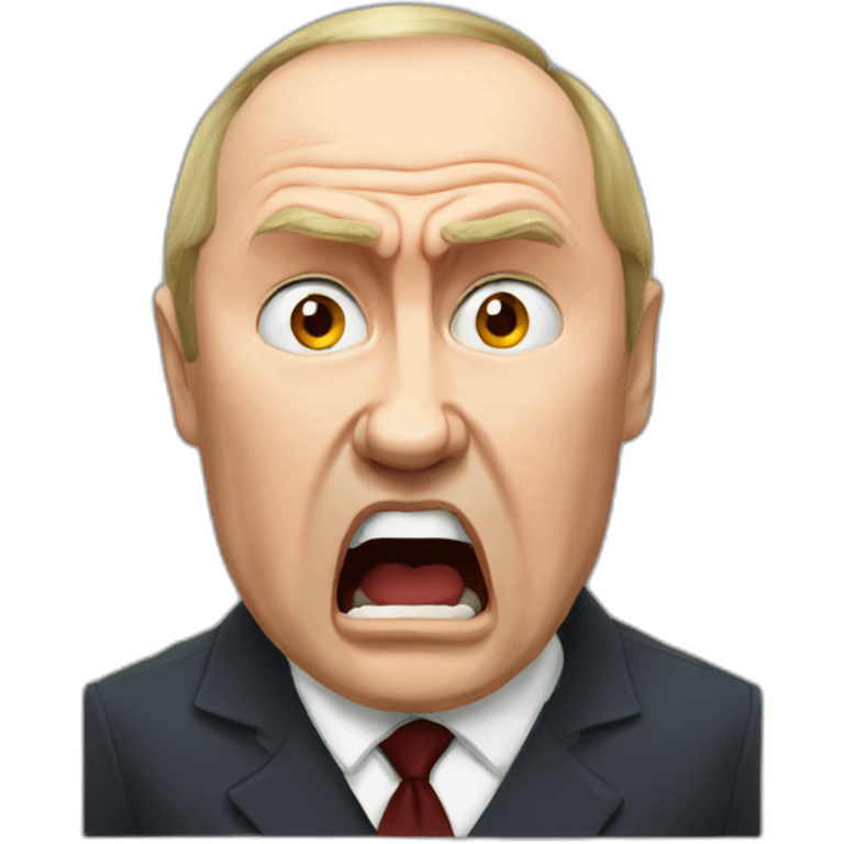 Angry putin emoji