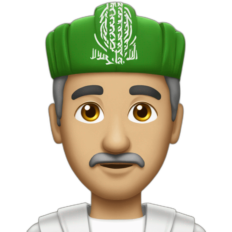 Saudi king fotballer emoji