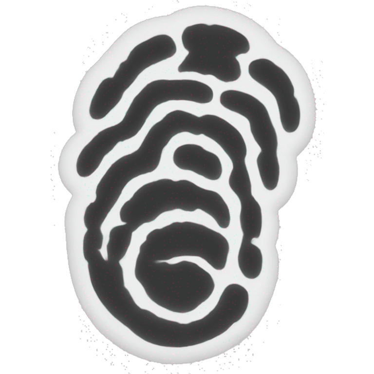 Fingerprint emoji emoji