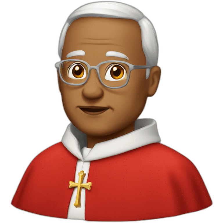 Catholic cardinal emoji