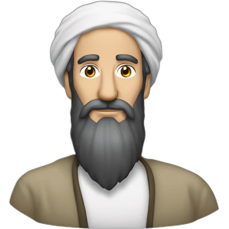 Ben laden avec une barbe emoji