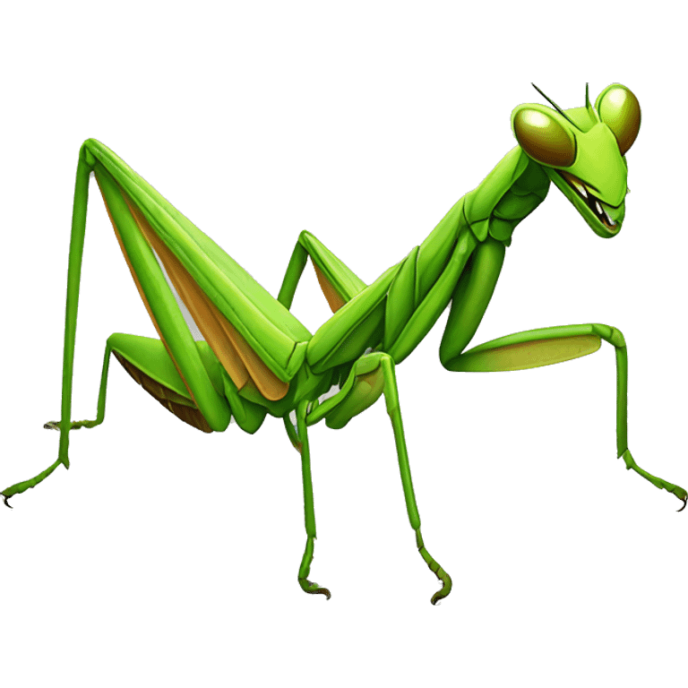 praying mantis  emoji