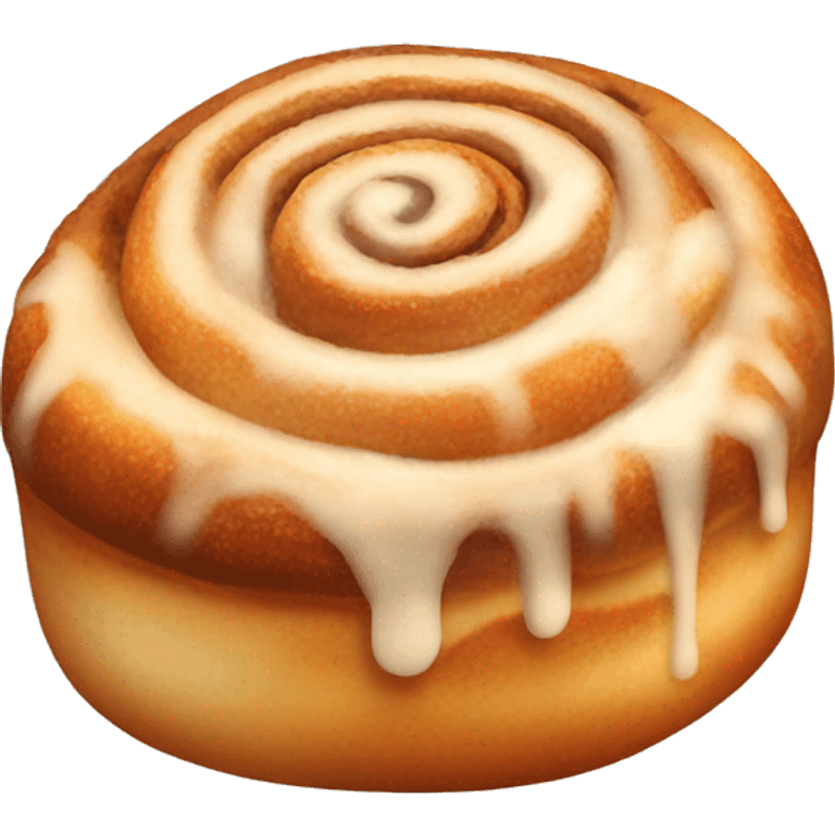 a warm cinnamon roll emoji