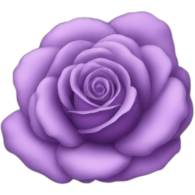 Rose violette emoji