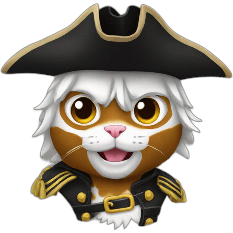 Gato pirata emoji