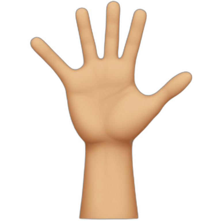 human doing an "x" with his arms emoji