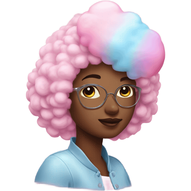 Cotton candy lesbians  emoji