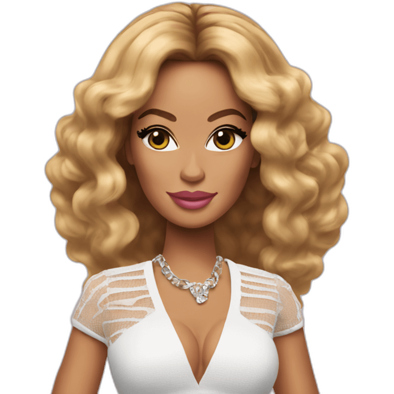 beyonce-as-a-barbie emoji