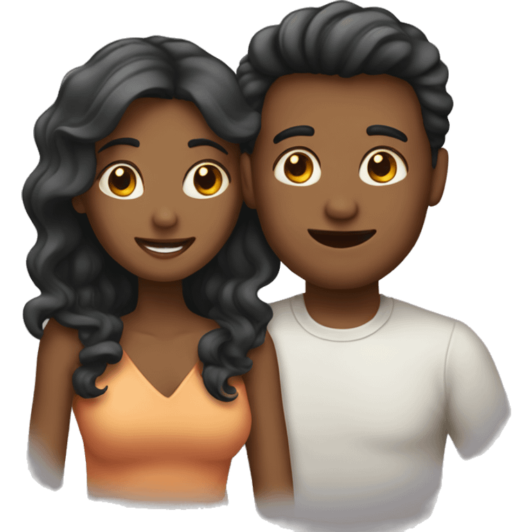 a couple in love emoji