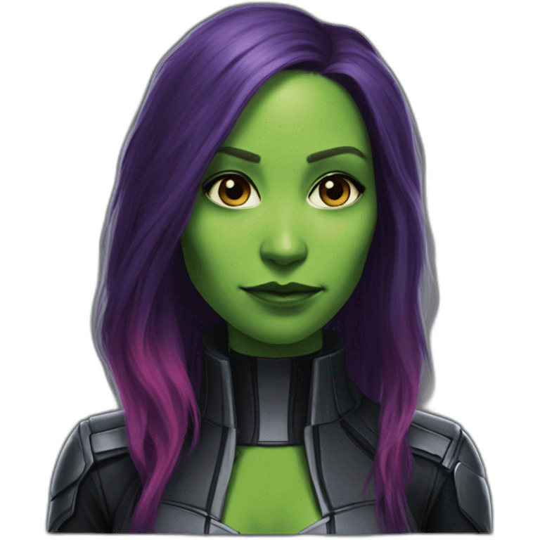  Gamora listen music emoji