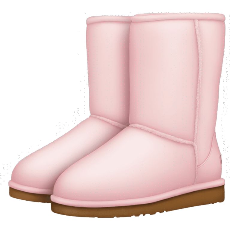 light pink uggs emoji