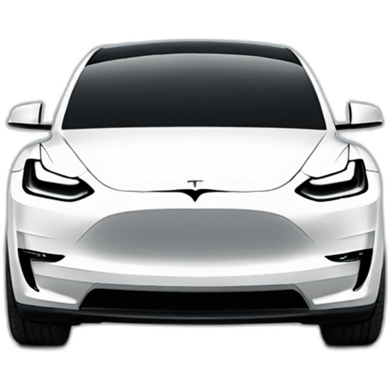 Tesla model y emoji