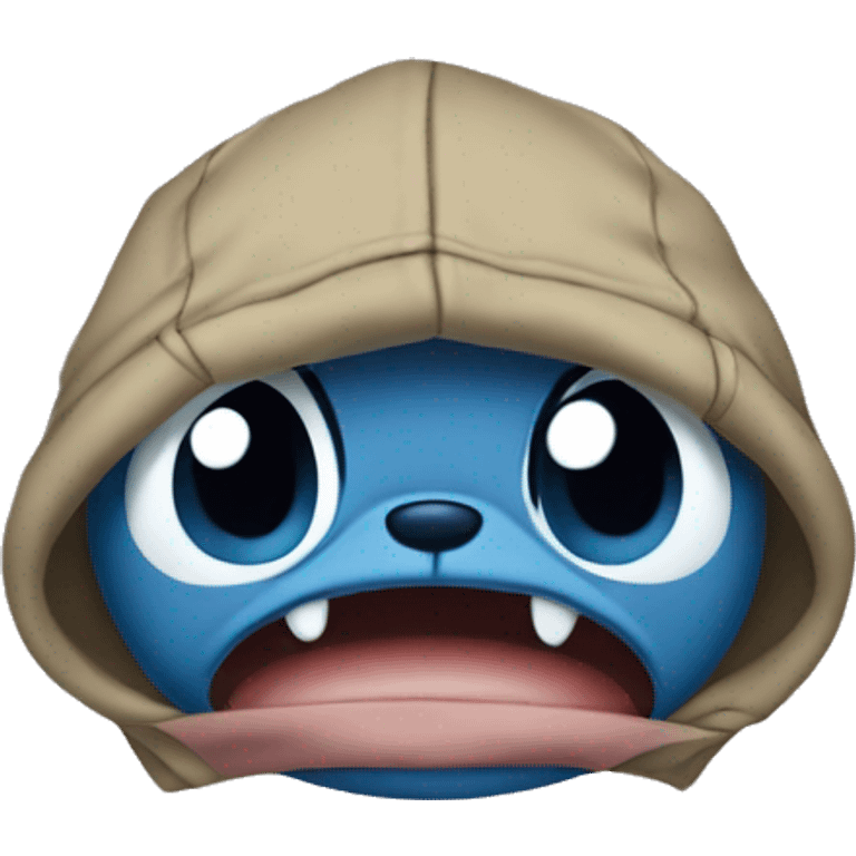 Stitch crying ￼ emoji