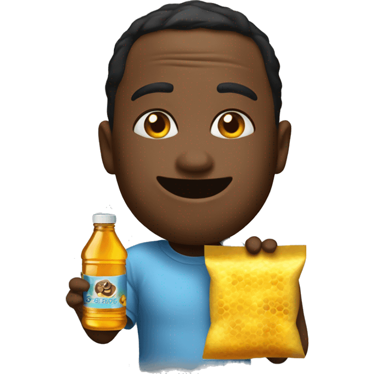 diddy with a honey packet emoji