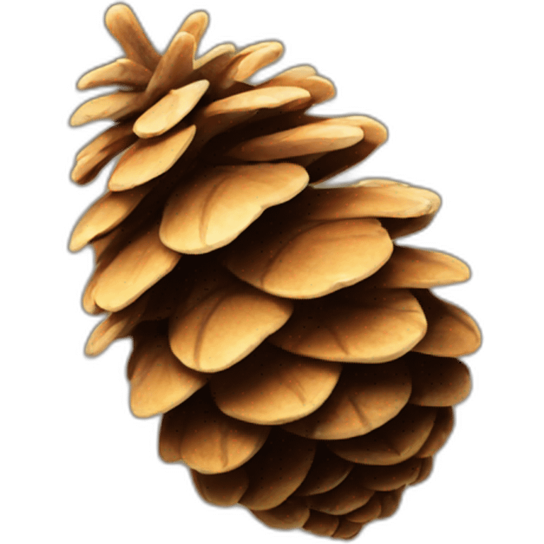 small pine cone emoji