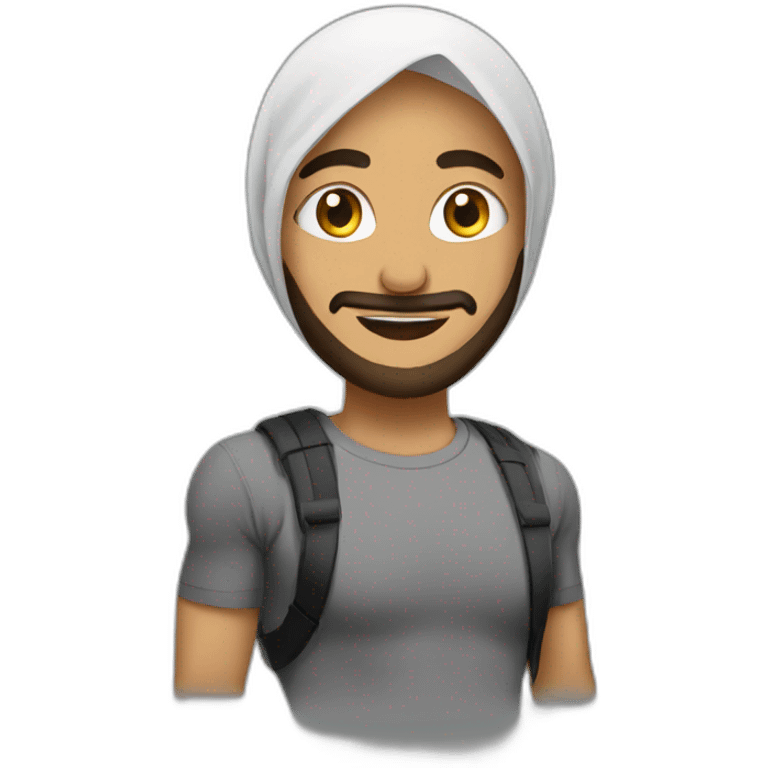 Gym muslim emoji