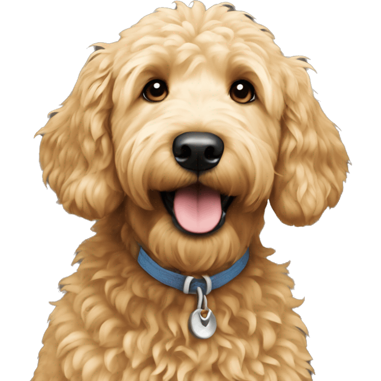 Golden doodle emoji