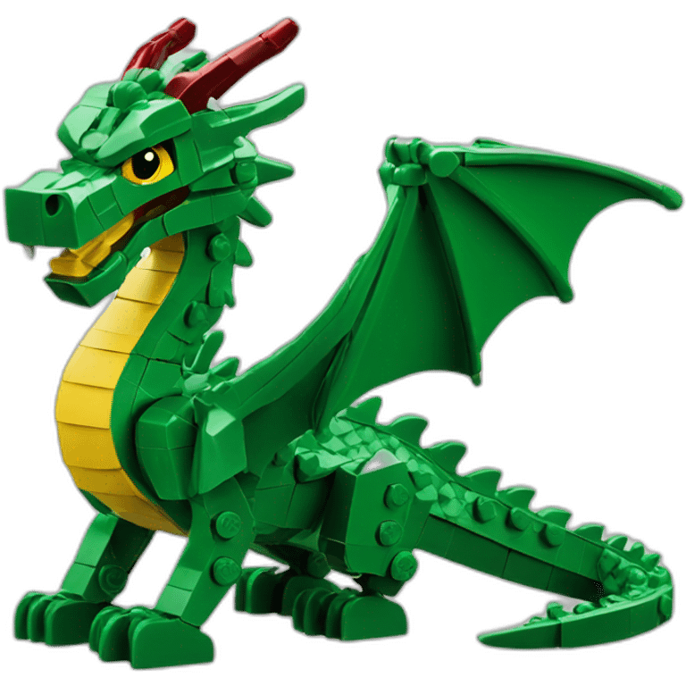 Lego dragon emoji