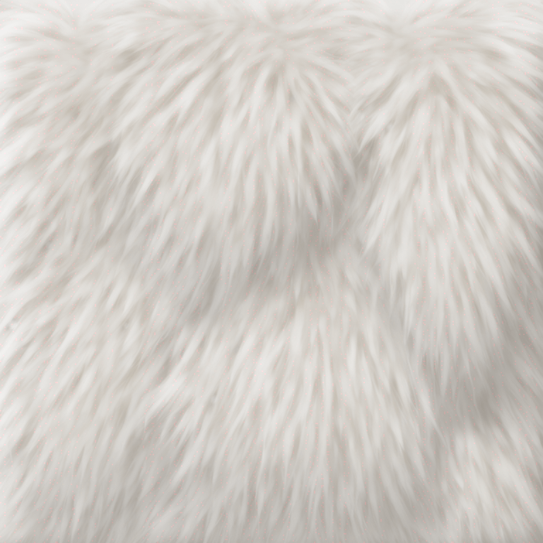 Uggs white fur emoji