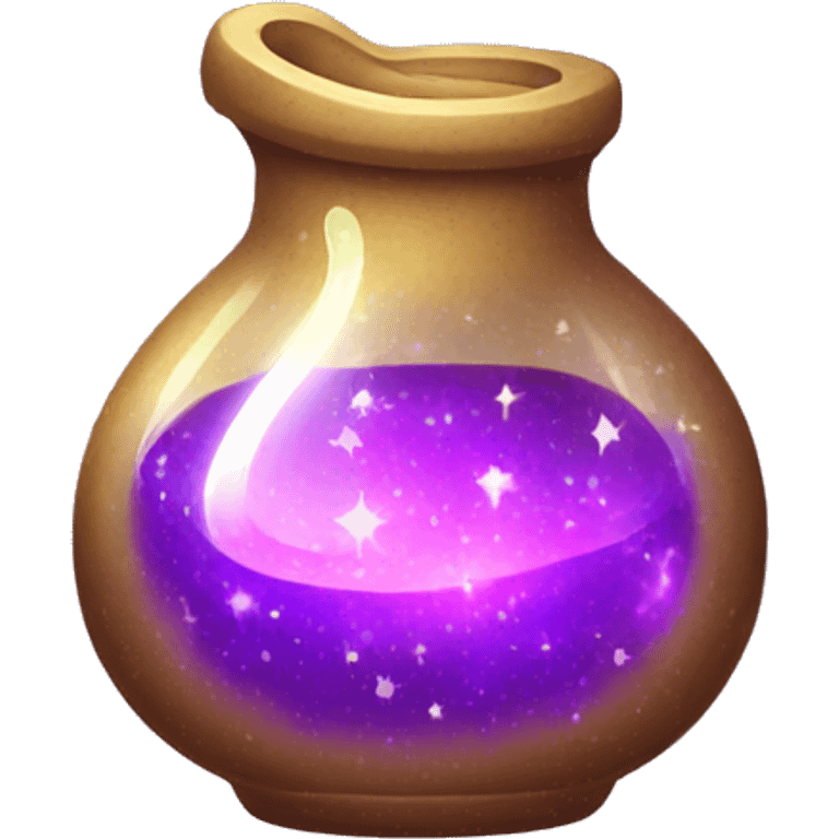 sparkly magic potion emoji