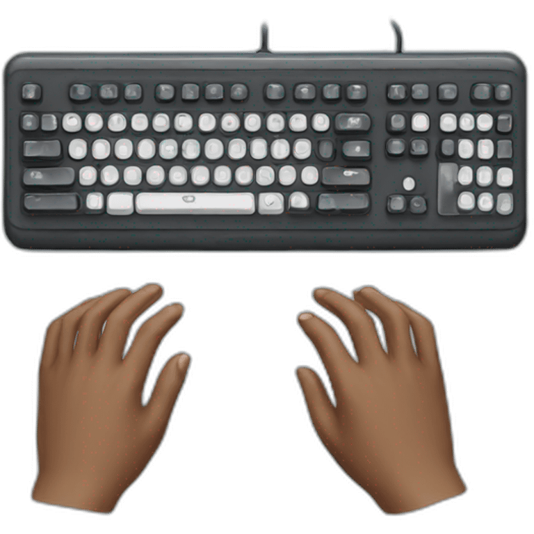 Teclado gamer emoji