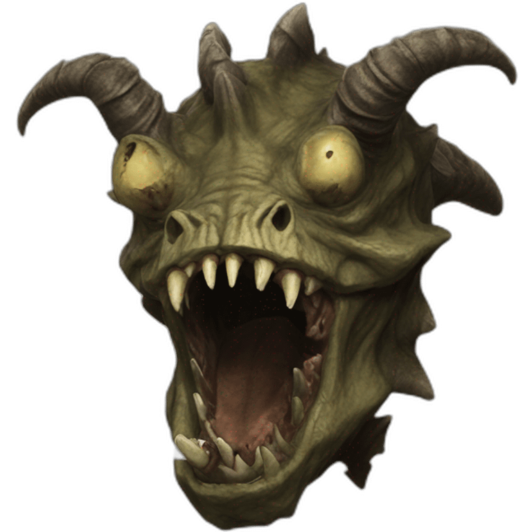 Fallout deathclaw emoji