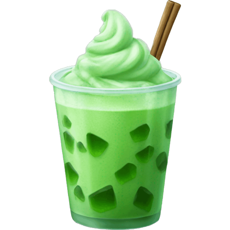 ice matcha emoji