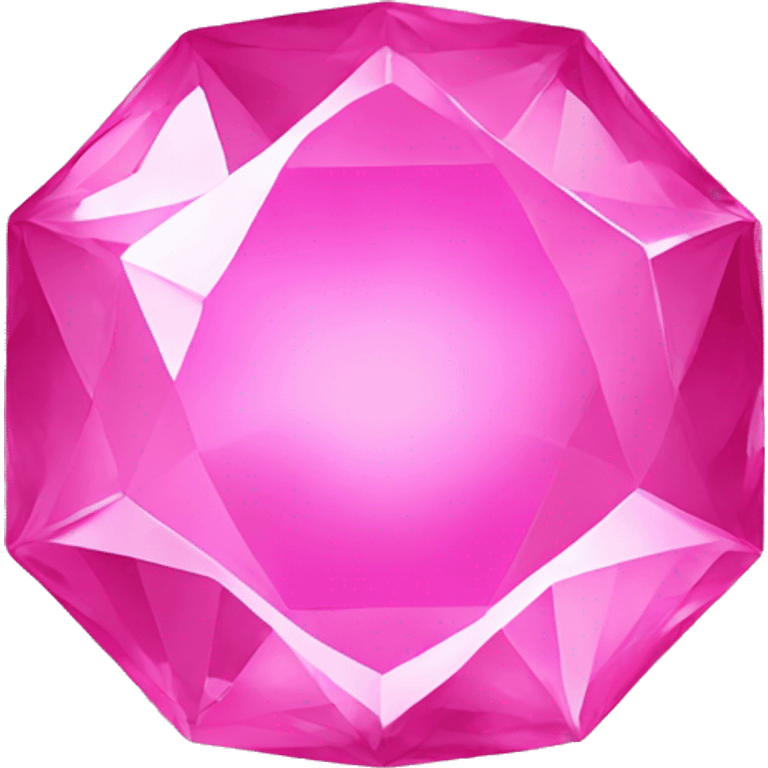 Pink jewel emoji