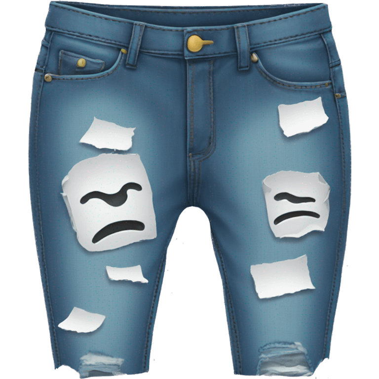 ripped jeans emoji