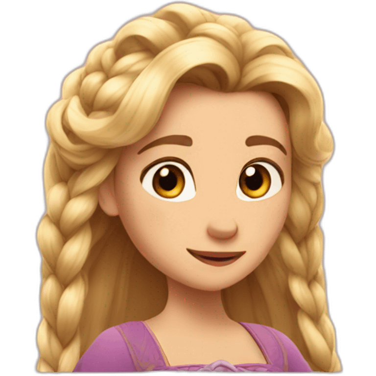 Raiponce emoji