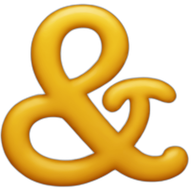 ampersand emoji