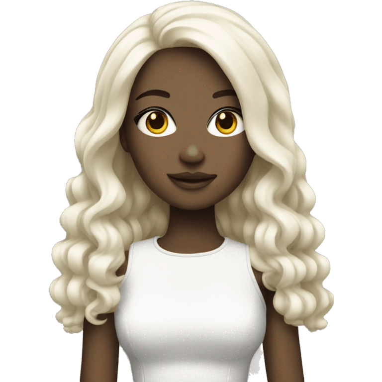 white doll emoji