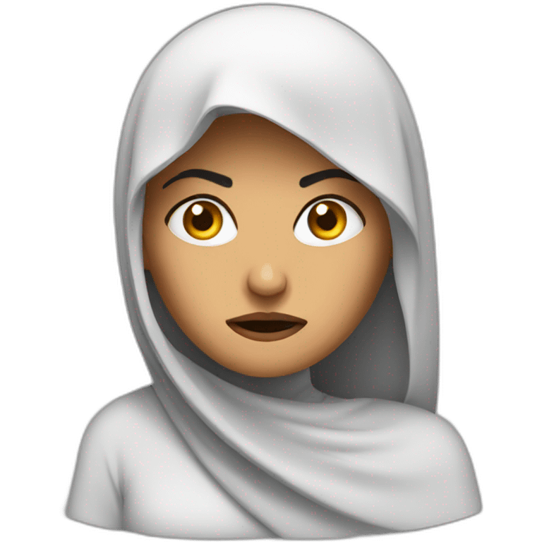 Angry arab woman emoji