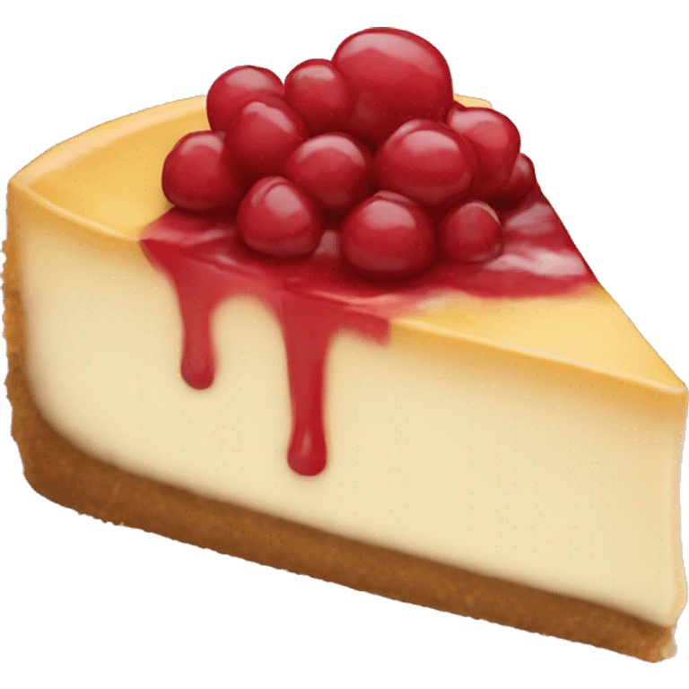 Cheesecake emoji