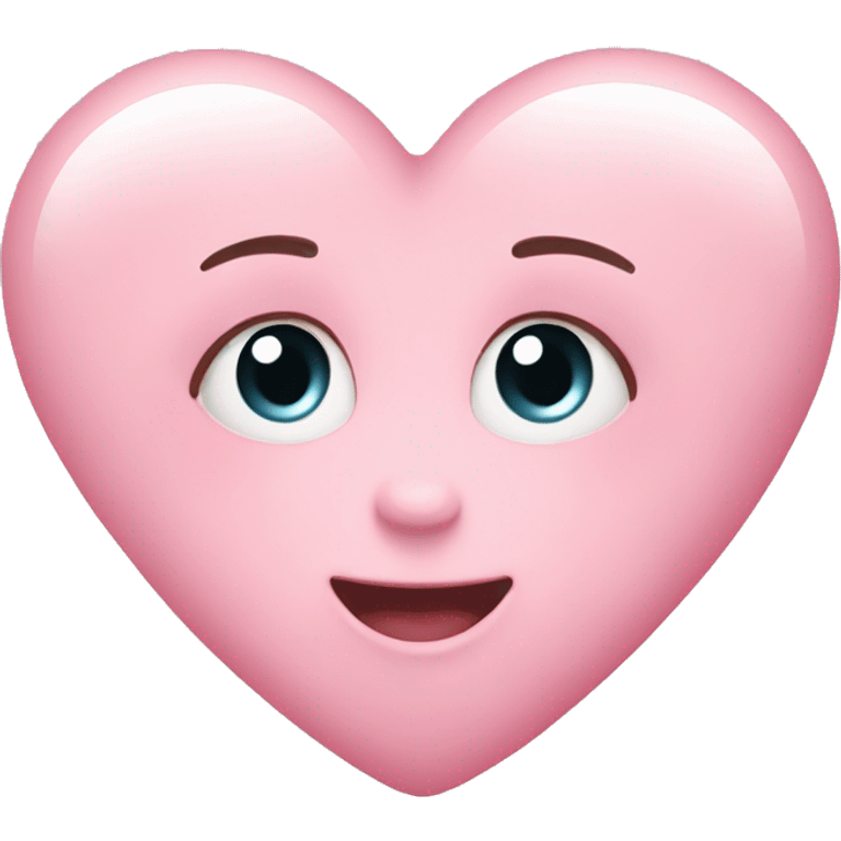 baby pink heart emoji