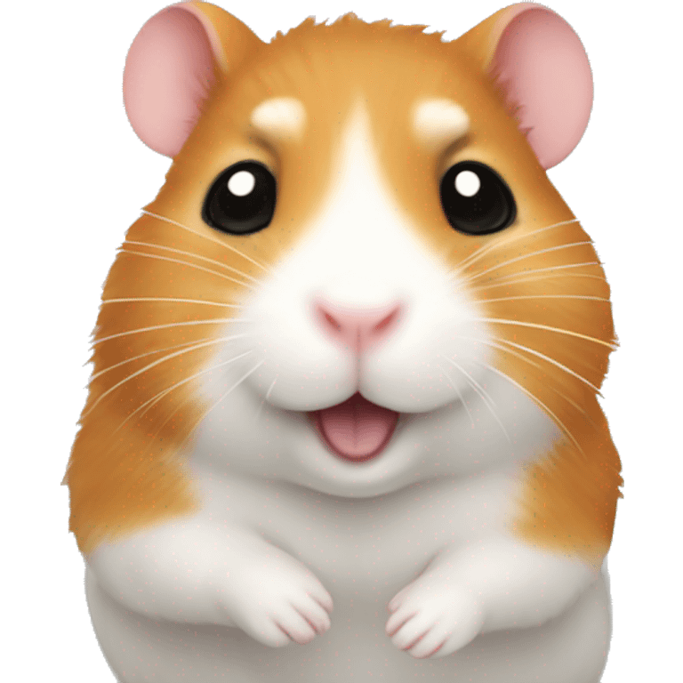 a ginger hamster emoji