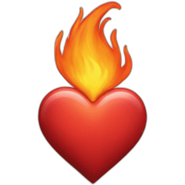 Flamme heart emoji