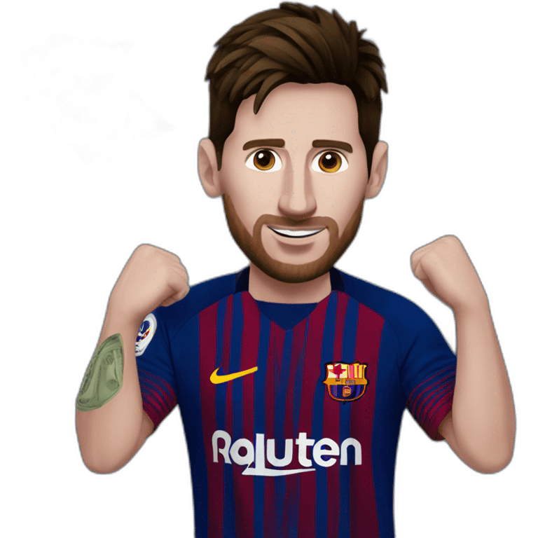 messi make money emoji