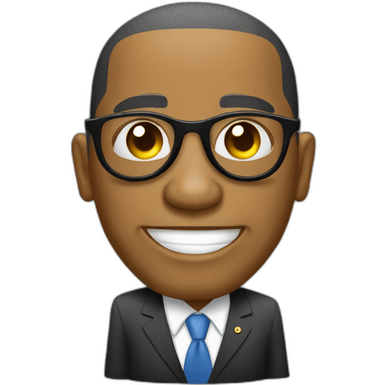 obama avec des lunettes de soleil emoji