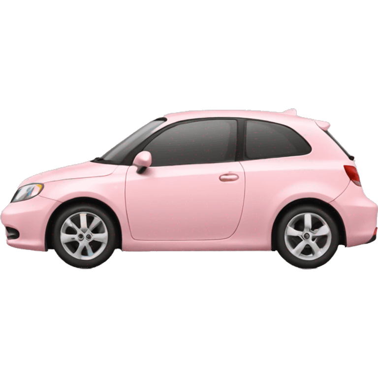 light pink car emoji