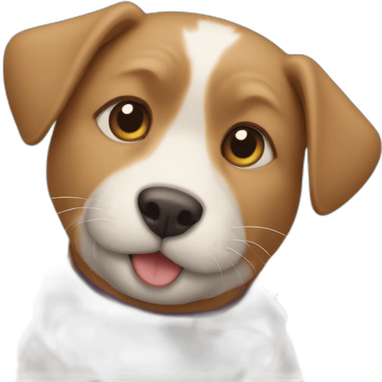 Cat and dog mix emoji