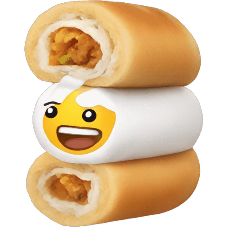 Eggroll  emoji