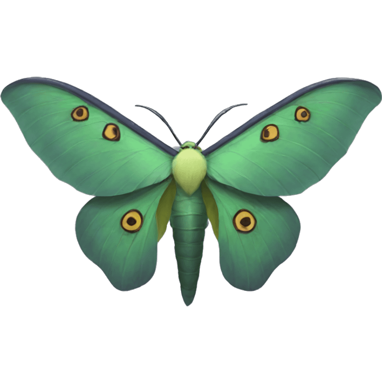 Moon moth emoji