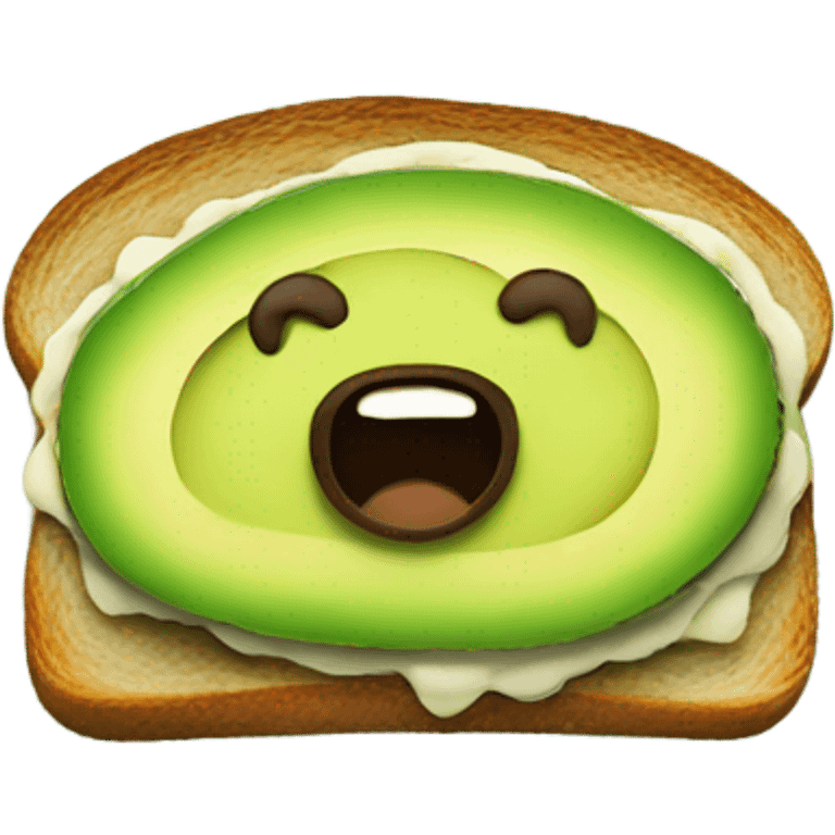 Avocado toast emoji