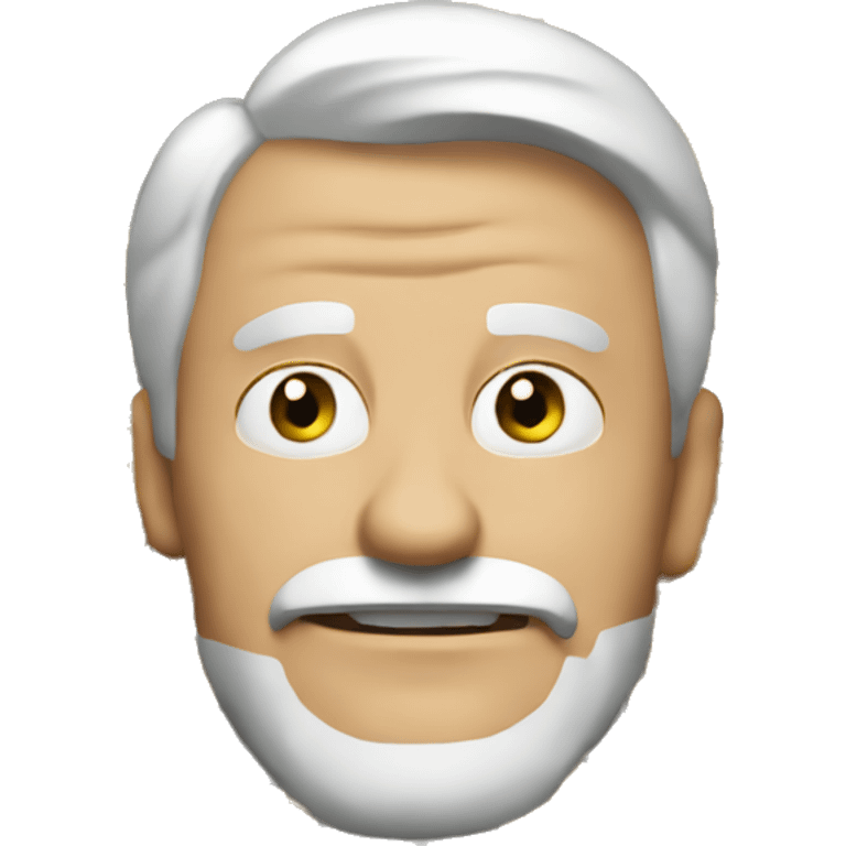 a stock-crazy man emoji