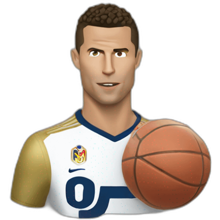 ronaldo calin macron emoji